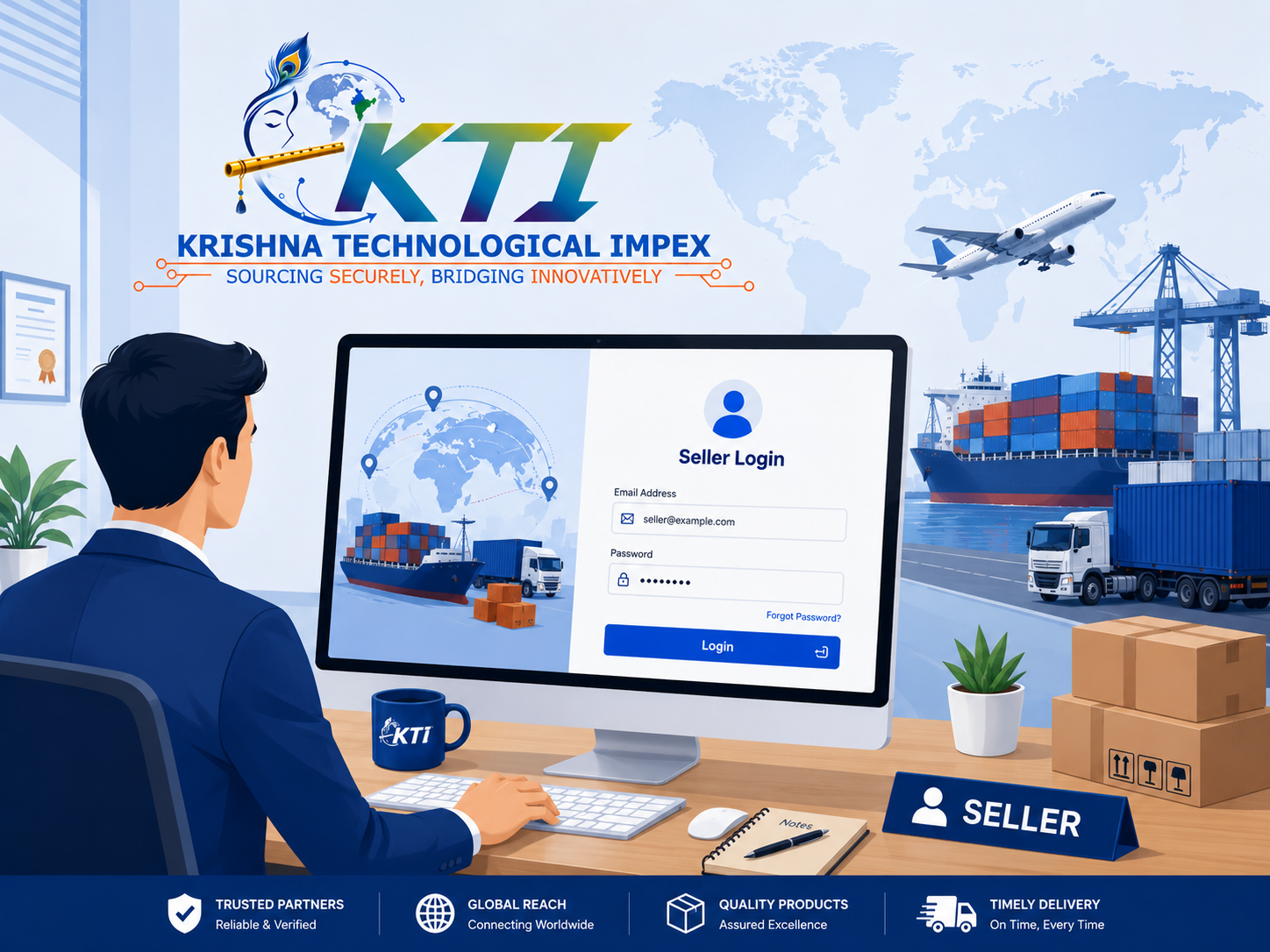 Seller Login Page Image