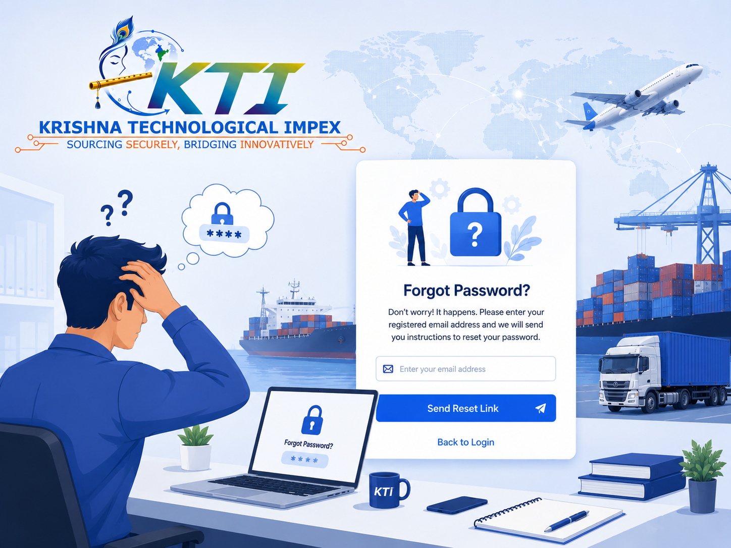 Forgot Password Page Image