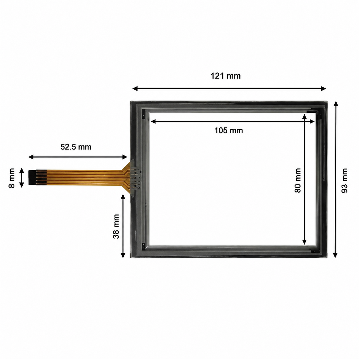 NTS 47-F-8-48-007R1 Touch Screen