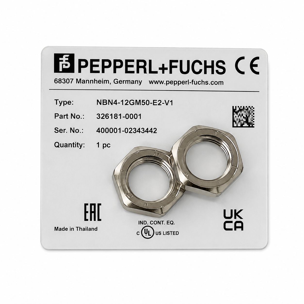 P&F NBN4-12GM50-E2-V1 Inductive Sensor