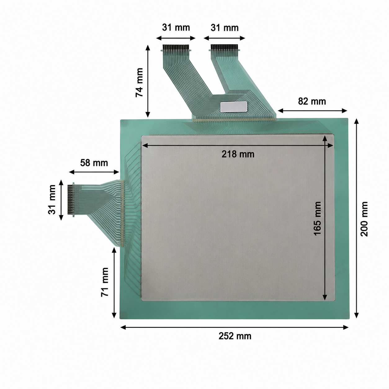 NTS TP-3476S1 Touch Screen