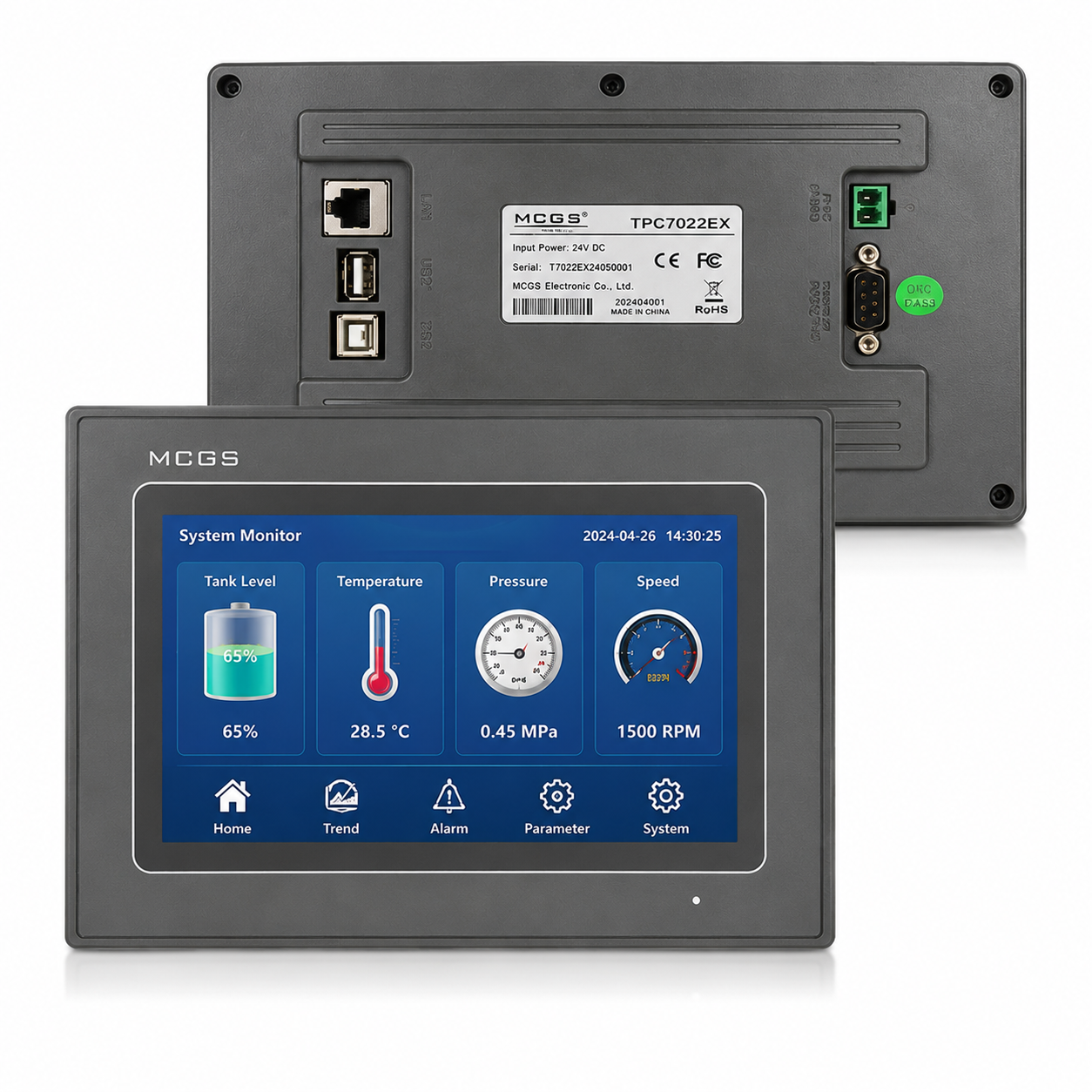 MCGS TPC7022EX HMI Operator Panel