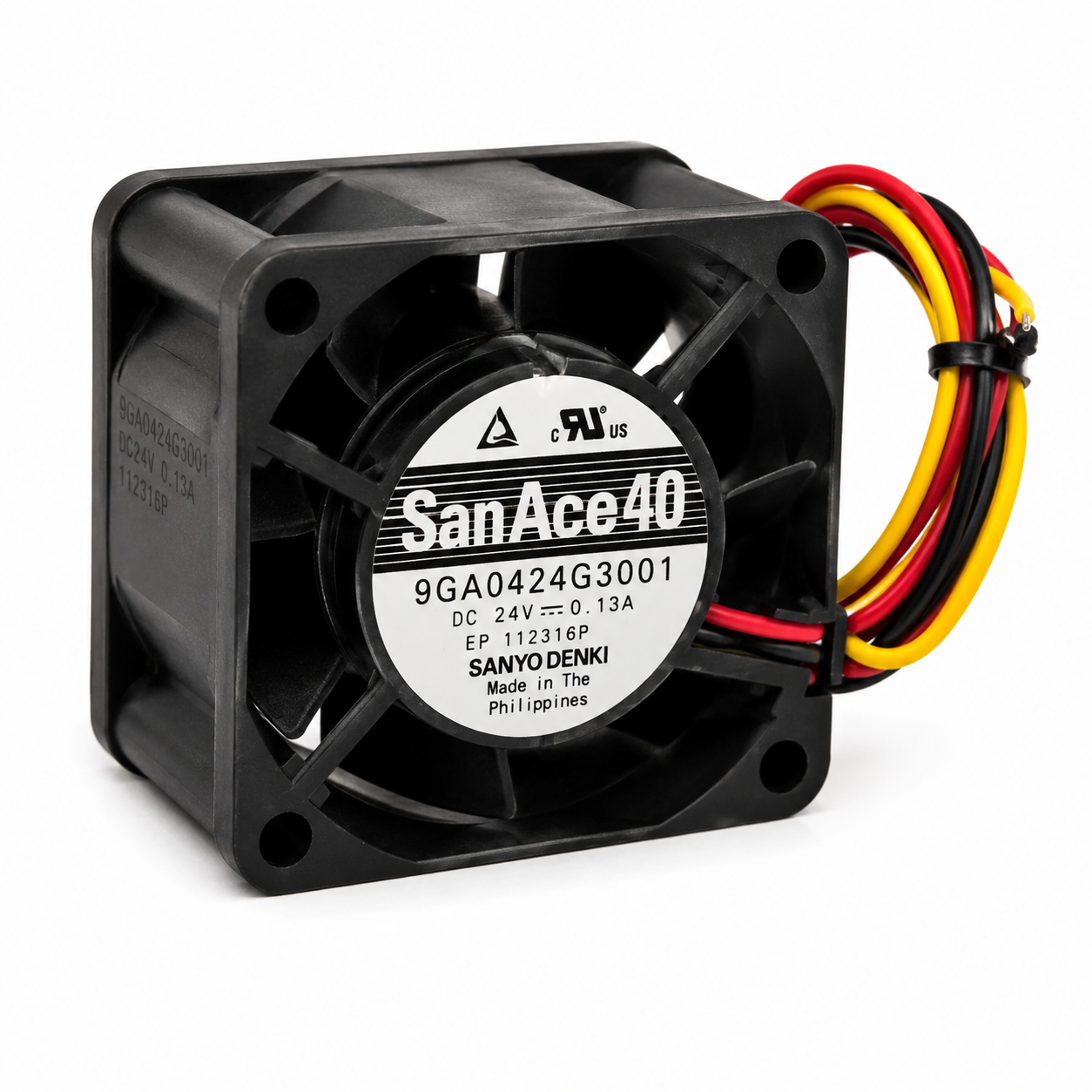Sanyo Denki 9GA0424G3001 24VDC Fan